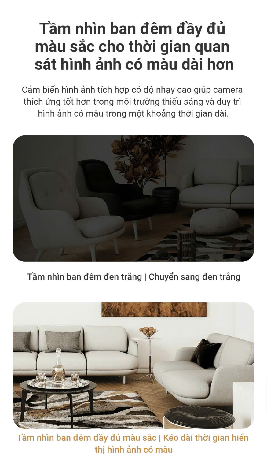 Mô tả Camera Xiaomi C301 BHR8683GL giám sát thông minh - chất lượng hình ảnh 2K - 10