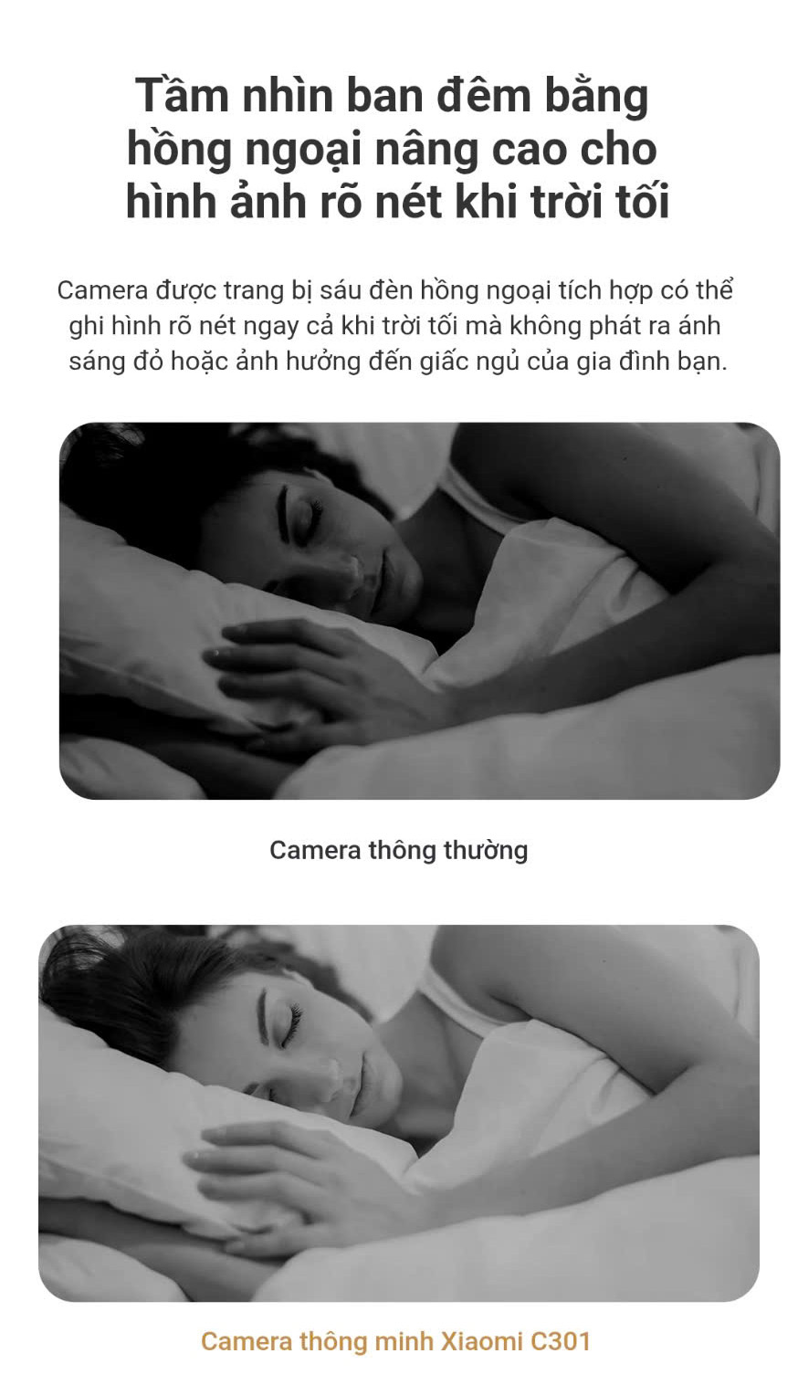 Mô tả Camera Xiaomi C301 BHR8683GL giám sát thông minh - chất lượng hình ảnh 2K - 11