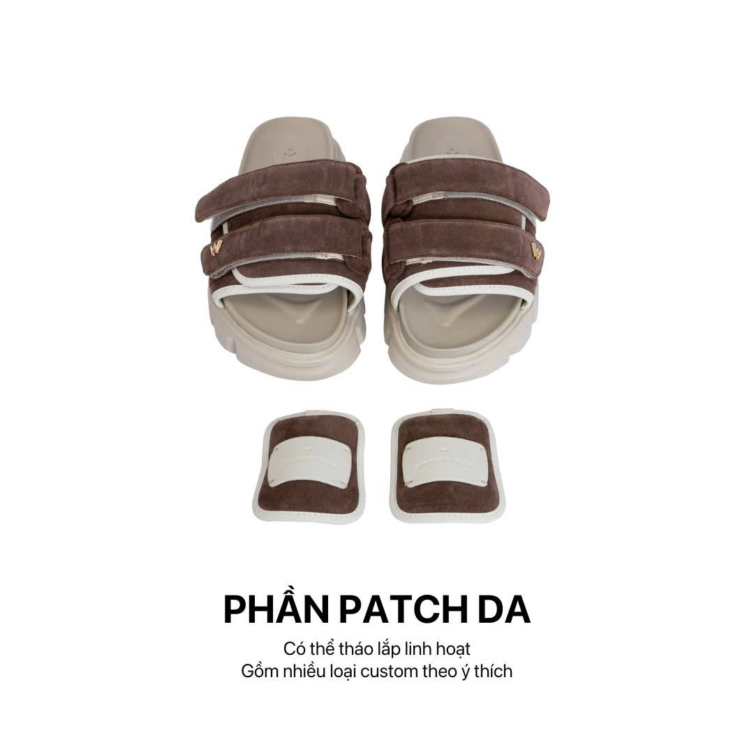 Mô tả Dép Sandal Nam Nữ Tăng Chiều Cao THE STRAP WOLF SLIDE SANDAL - 1
