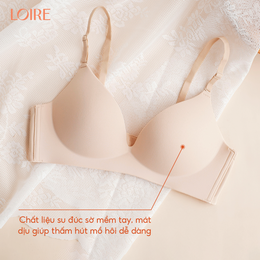 Mô tả Áo Lót Không Gọng Đệm Mỏng Thoải Mái Cúp Chữ V Sâu Định Hình Ngực Loire AL250304 - 2