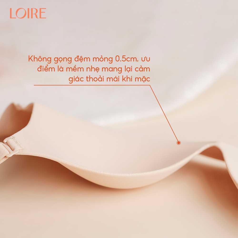 Mô tả Áo Lót Không Gọng Đệm Mỏng Thoải Mái Cúp Chữ V Sâu Định Hình Ngực Loire AL250304 - 3