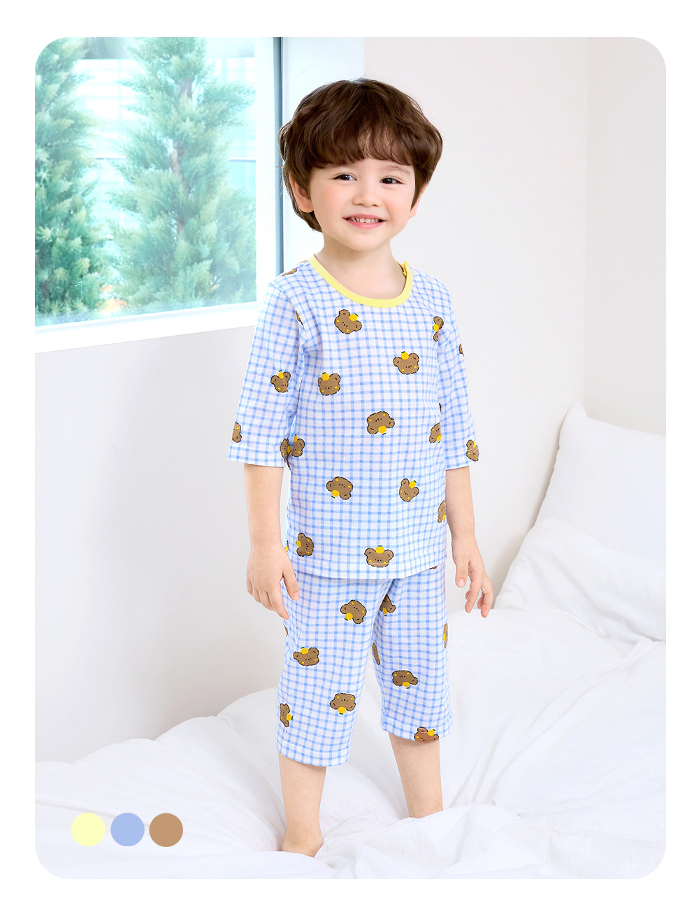 Đồ bộ cotton organic bé trai