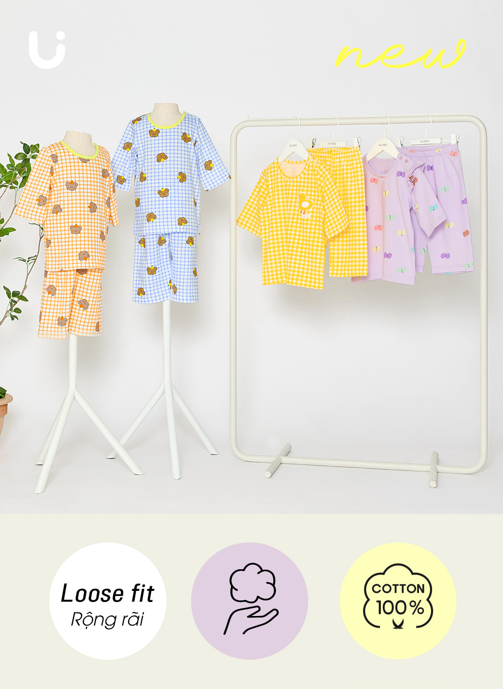 Đồ bộ Unifriend cho bé