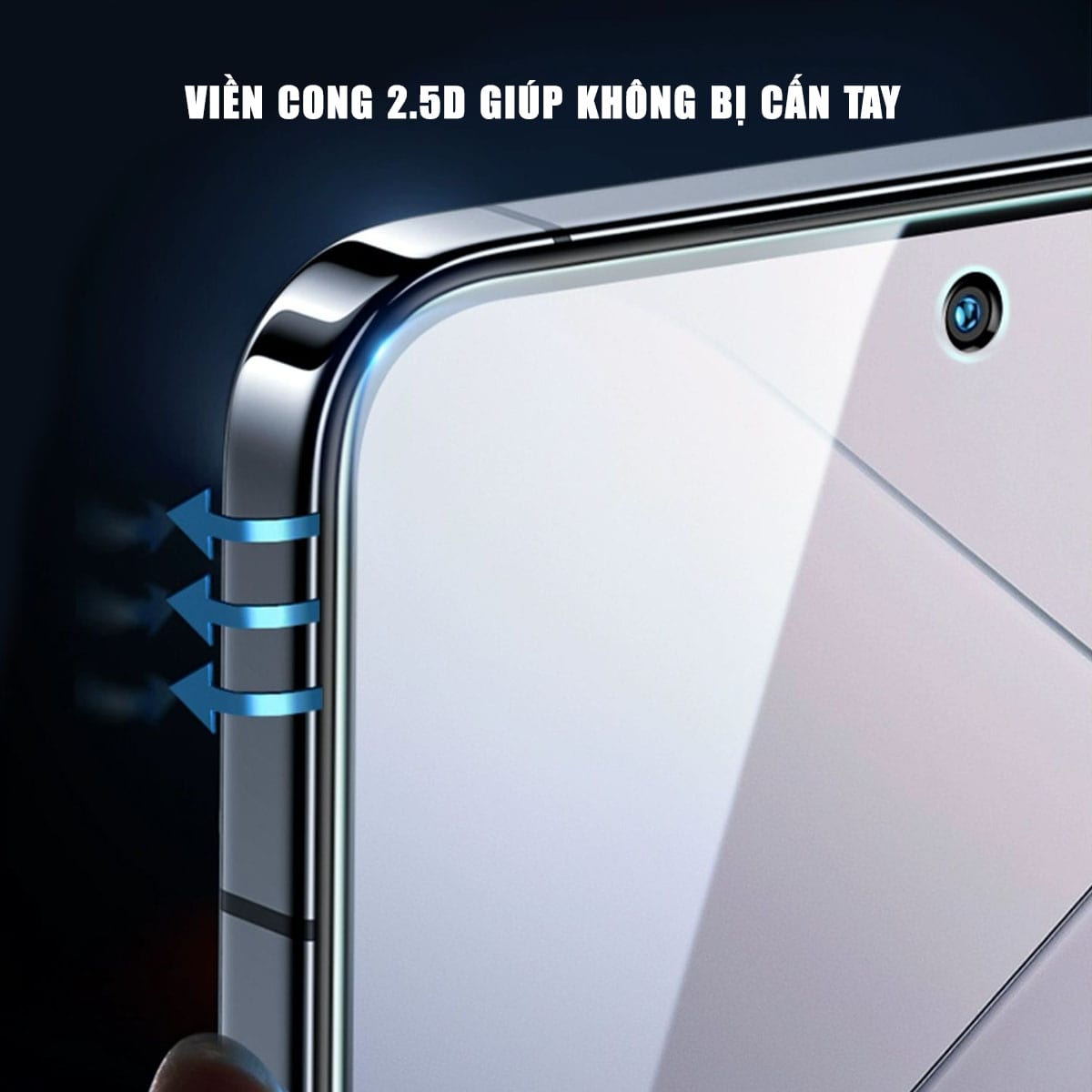 Kính cường lực dùng cho Xiaomi 14T / 15T Pro / 17T Pro trong suốt nhận vân tay full màn hình hãng Smart Devil – ảnh mô tả chi tiết 4