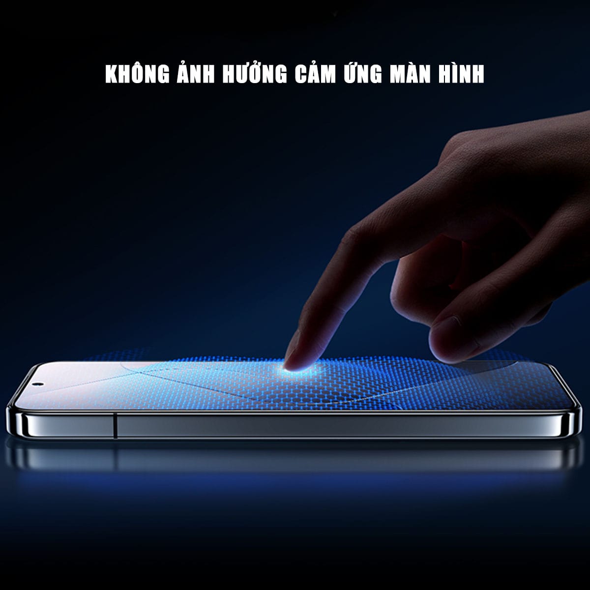 Kính cường lực dùng cho Xiaomi 14T / 15T Pro / 17T Pro trong suốt nhận vân tay full màn hình hãng Smart Devil – ảnh mô tả chi tiết 5