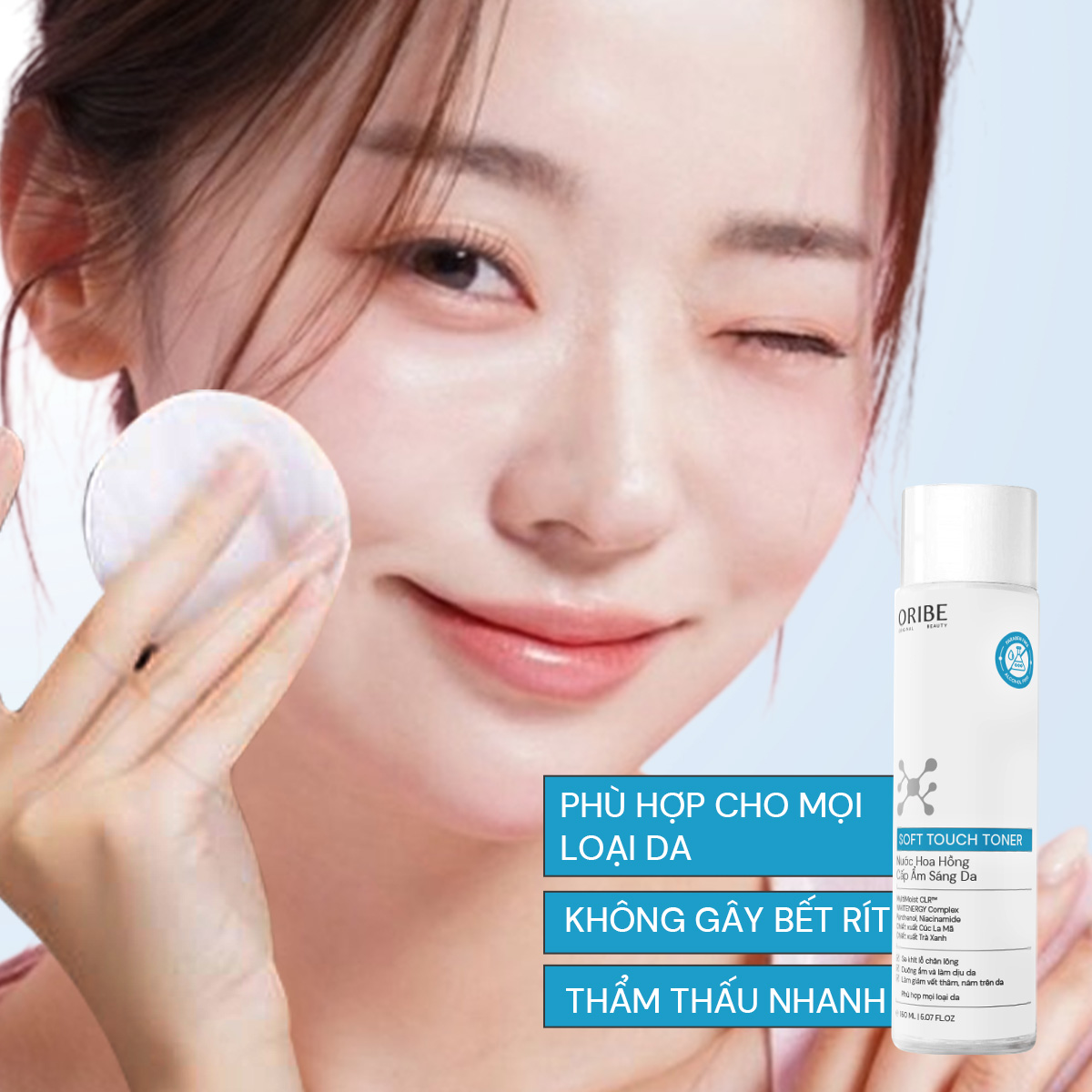 Mô tả Toner cấp ẩm phục hồi da Oribe Soft Touch Toner - Nước hoa hồng sáng da se khít lỗ chân lông 150ml - 6