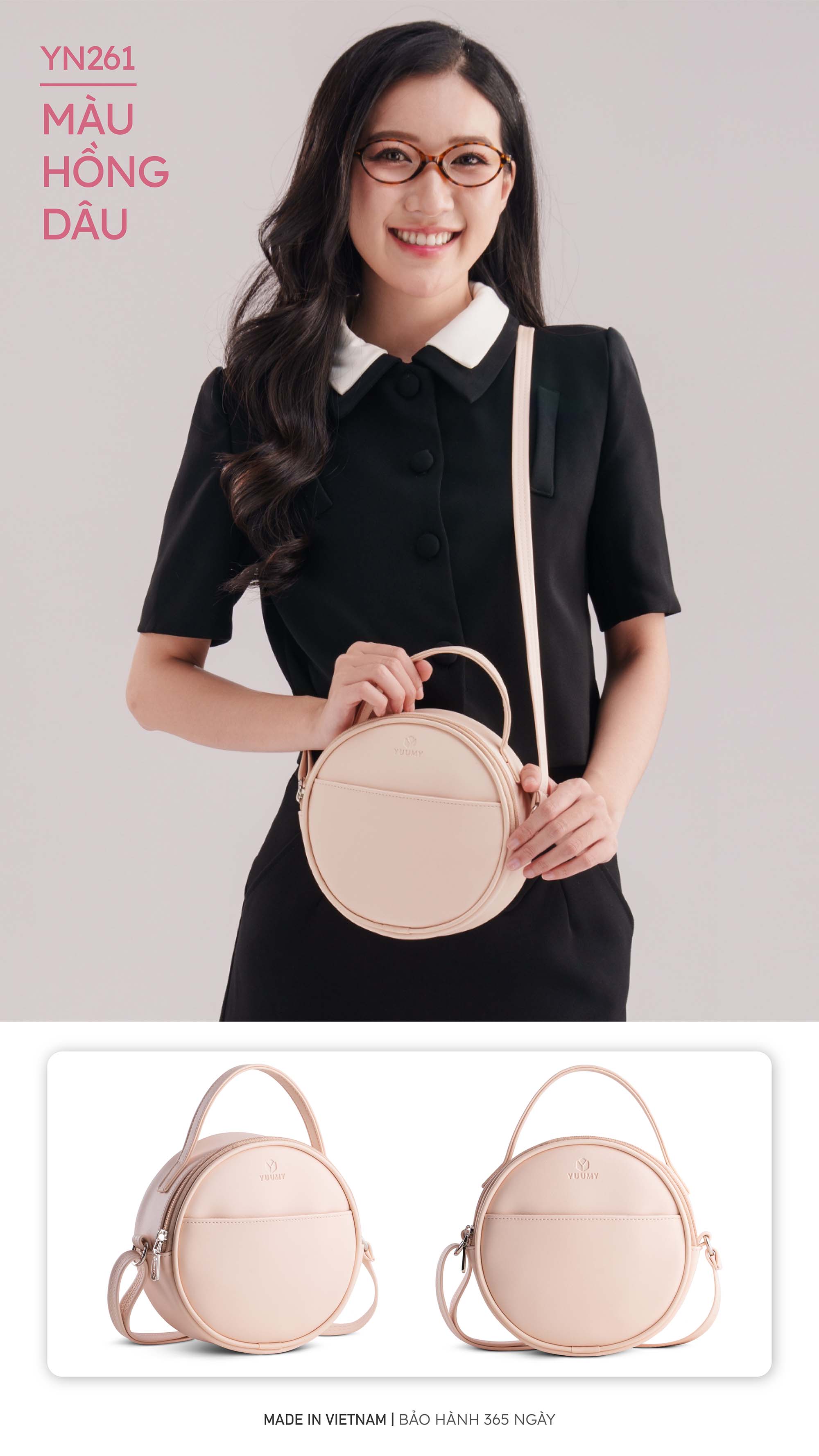Túi Yuumy YN261 với điện thoại