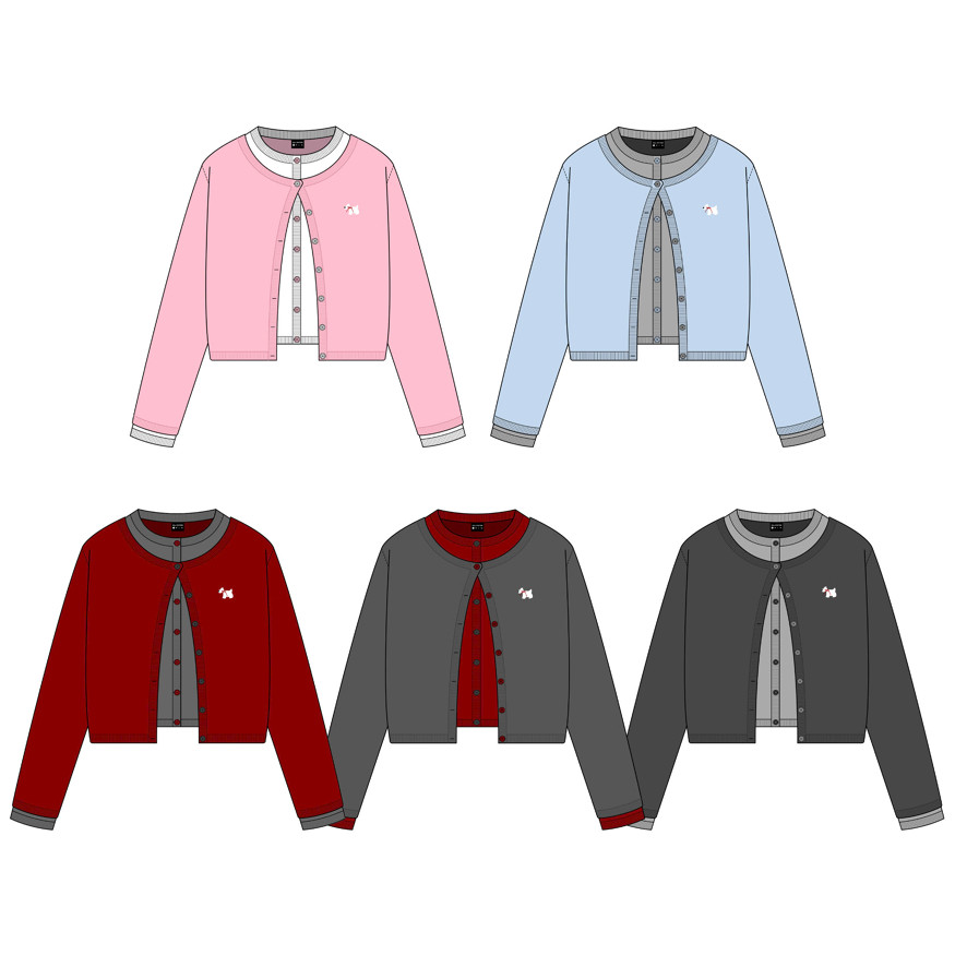 Áo cardigan Kill System phong cách