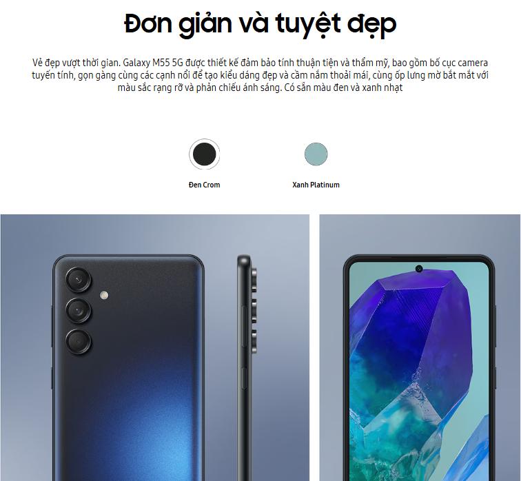 Mô tả Điện Thoại Samsung Galaxy M55 5G 12GB_256GB - 8