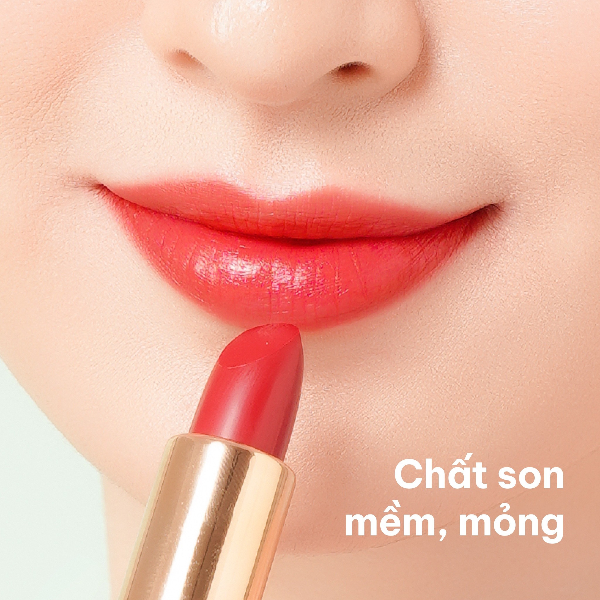 Mô tả Son Môi Lụa An Toàn Từ Thiên Nhiên Cỏ Mềm 4g - 1