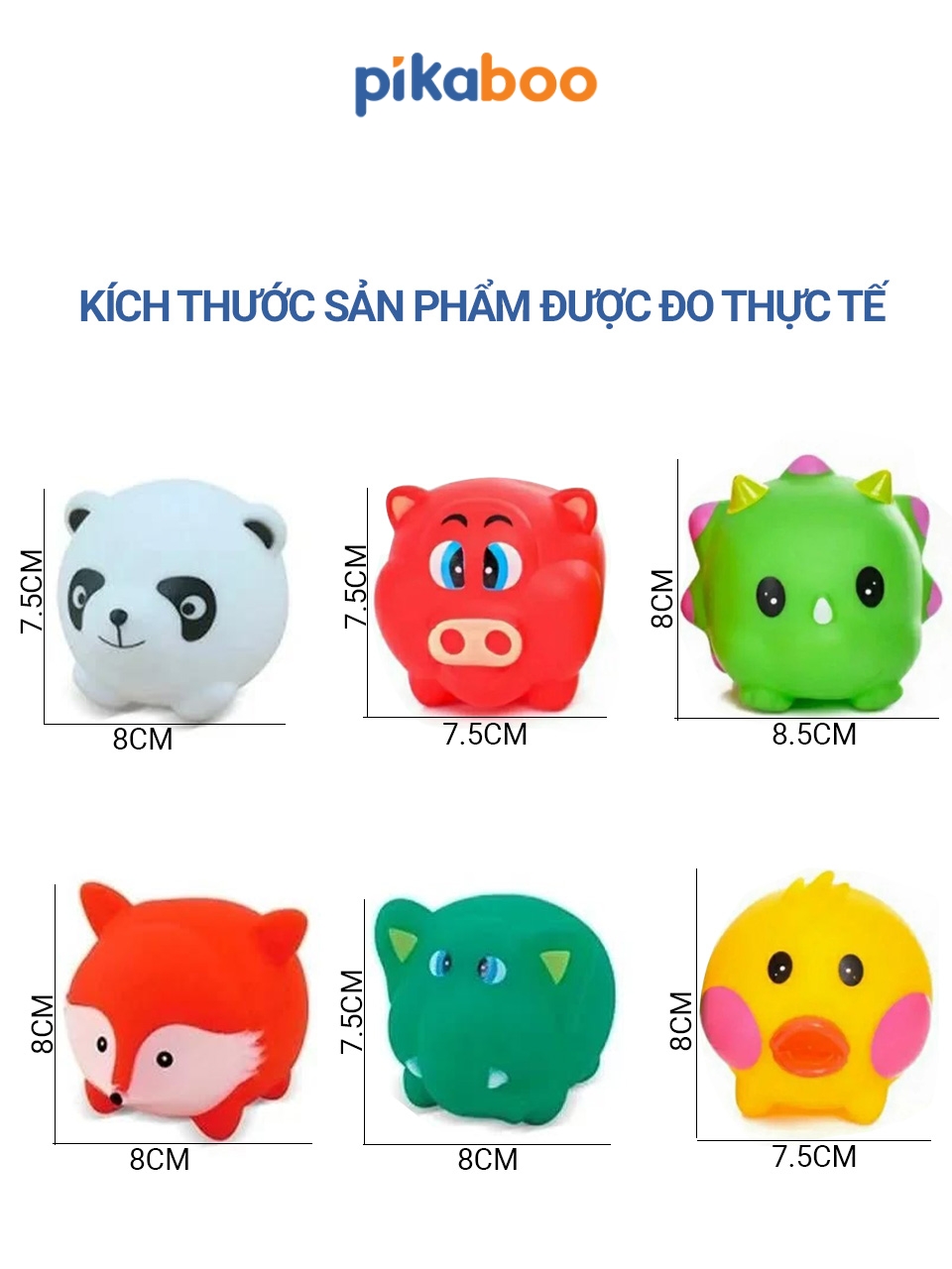 Mô tả Đồ chơi chíp chíp Pikaboo đủ kiểu dáng và màu sắc ngộ nghĩnh giúp bé sớm tăng cường vận động tinh - 7