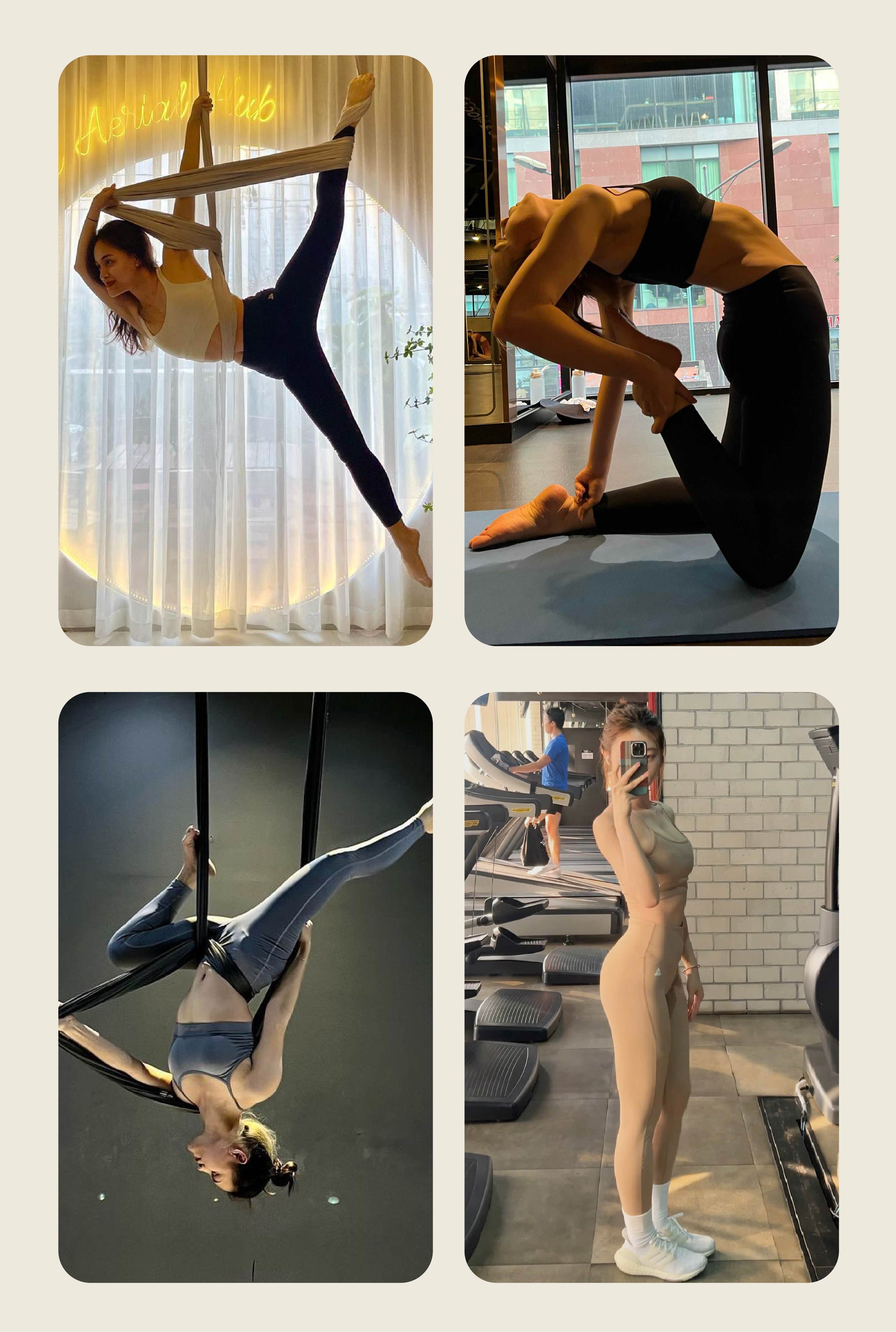 Mô tả Quần tập gym yoga legging nữ cạp cao Fitme Zeta vải 2 lớp nâng v3 tôn dáng cao cấp QDZT - 7