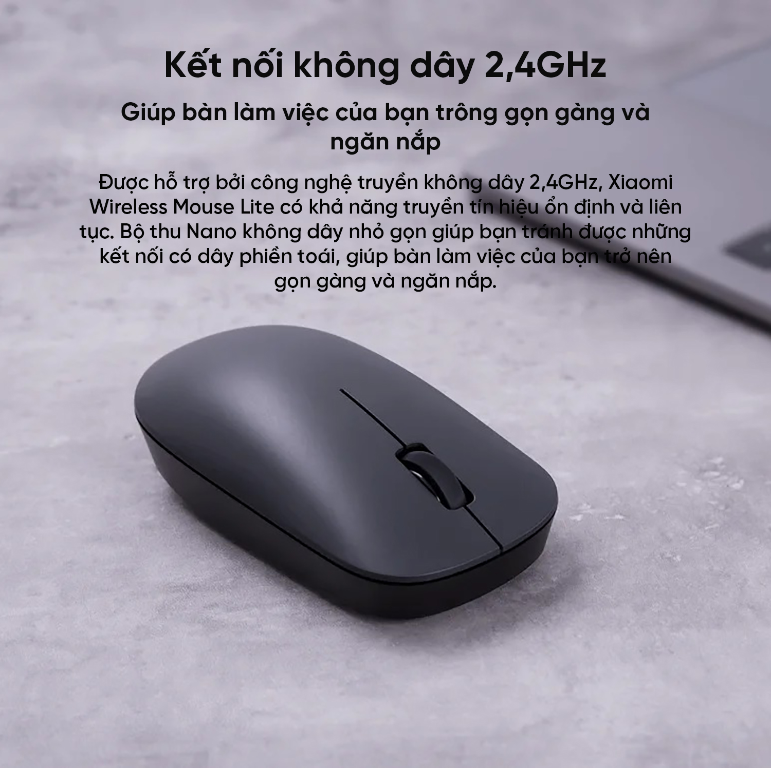 Mô tả Chuột không dây Xiaomi Lite BHR6099GL - 5