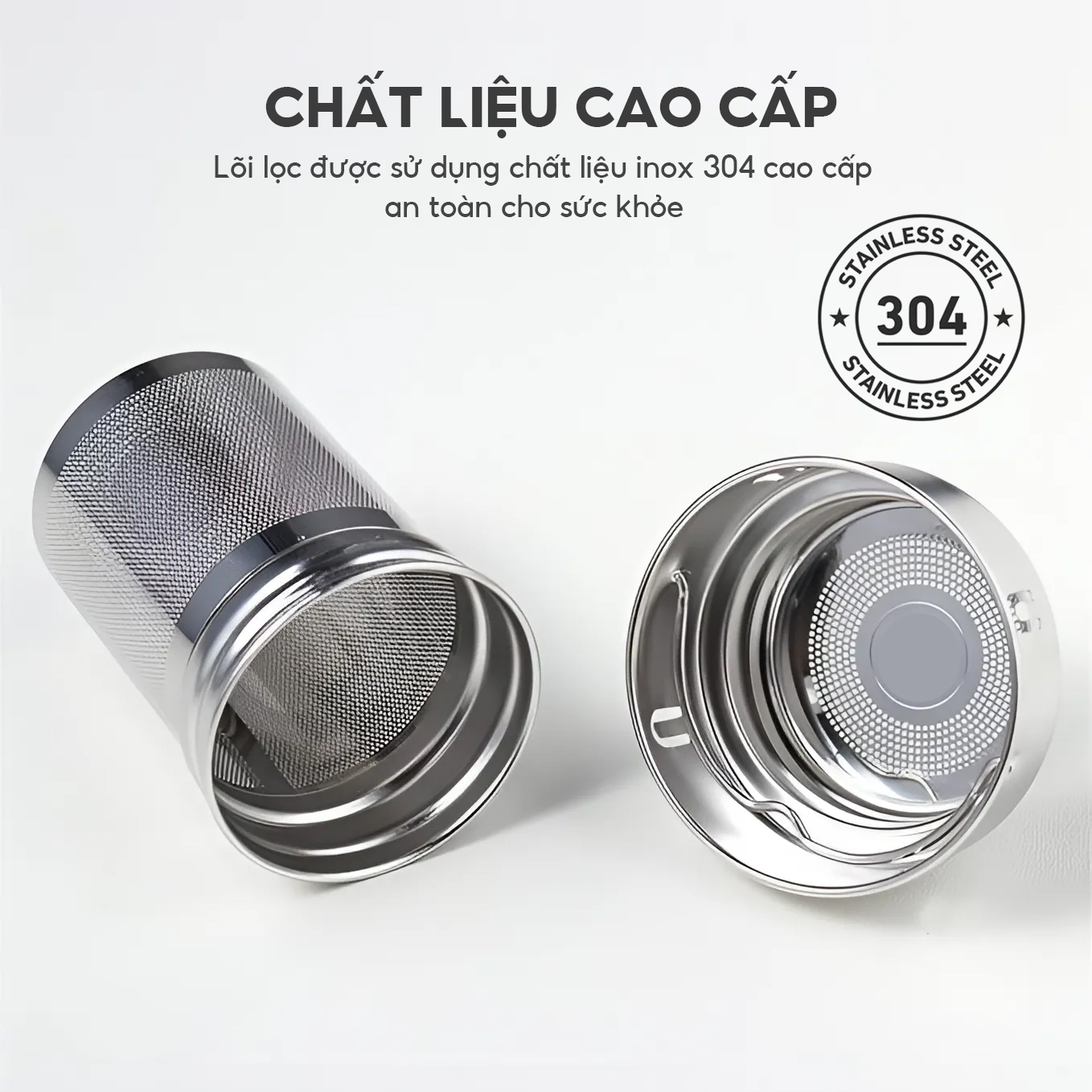 Mô tả Bình giữ nhiệt Lebenlang LBL1660,LBL1661,LBL1662 inox cao cấp không gỉ,lõi lọc trà đi kèm,chính hãng - 3