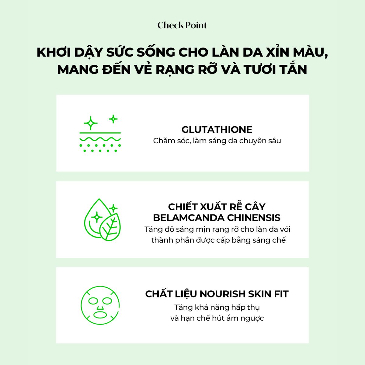Mô tả Combo 10 Mặt Nạ Hỗ Trợ Phục Hồi Da Xỉn Màu DERLADIE LABORATORIE VITAL BRIGHTENING SOLUTION MASK 30mlx10 - 1