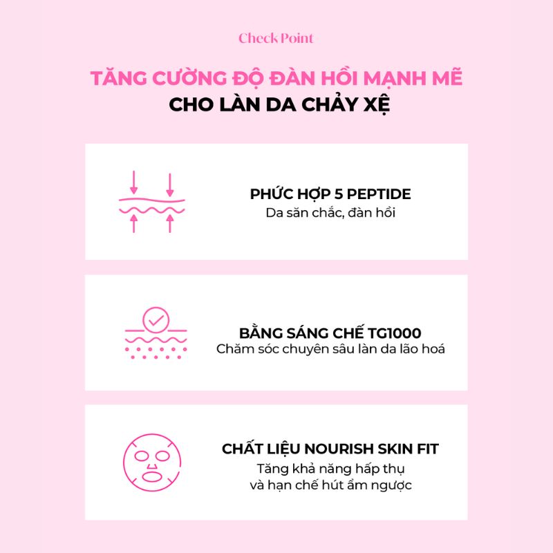 Mô tả Combo 10 Mặt Nạ Hỗ Trợ Phục Hồi Da Lão Hóa DERLADIE LABORATORIE VITAL FIRMING SOLUTION MASK 30mlx10 - 2