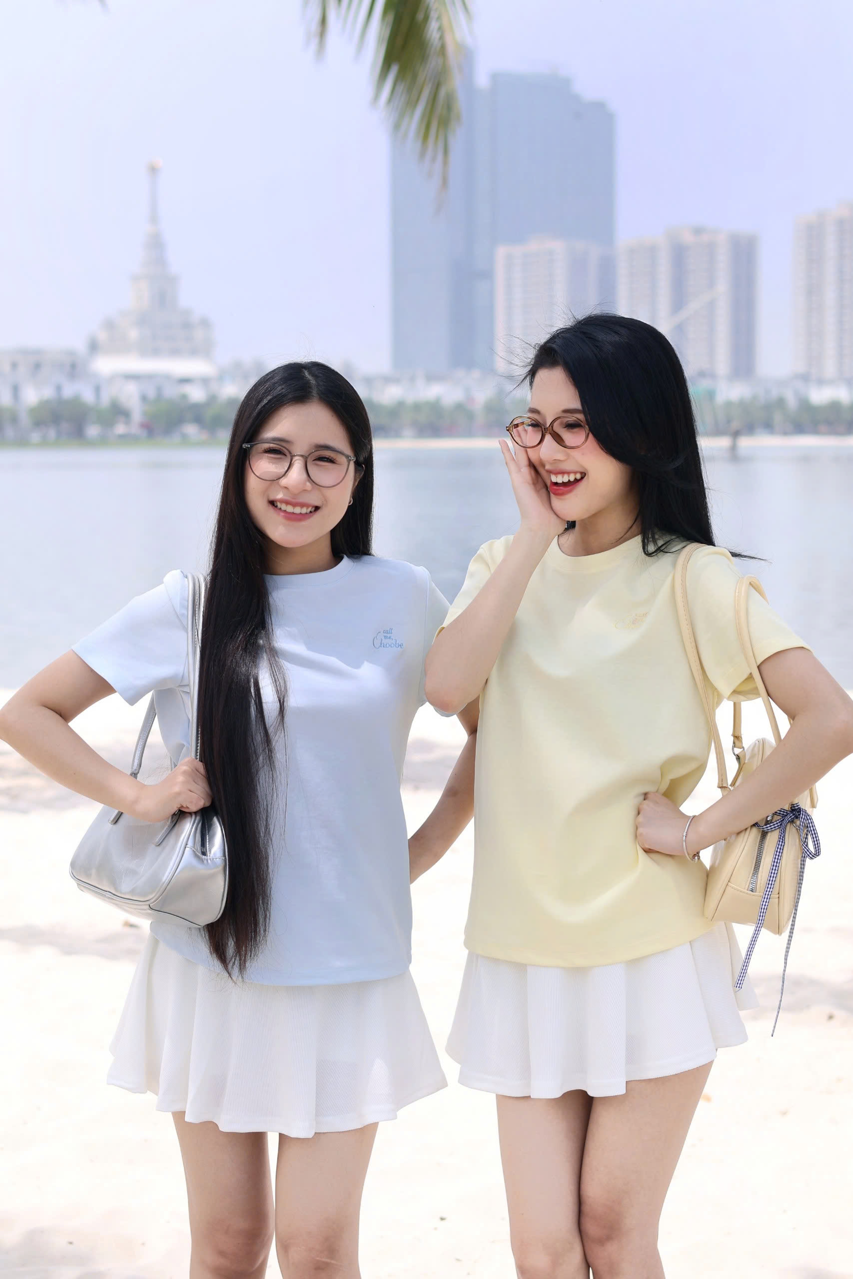 Mô tả Áo phông nữ Summie Choobe thun form regular T-shirt basic cổ tròn vải cotton cao cấp thoải mái A123 - 2