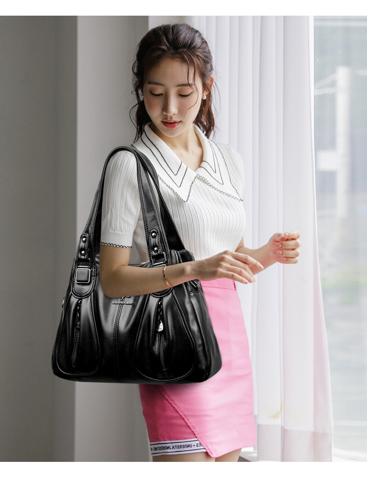 Mô tả Túi xách nữ KAIDIFEINIROO công sở cao cấp phong cách Hàn Quốc KF54 (2208) size 40cm - 3