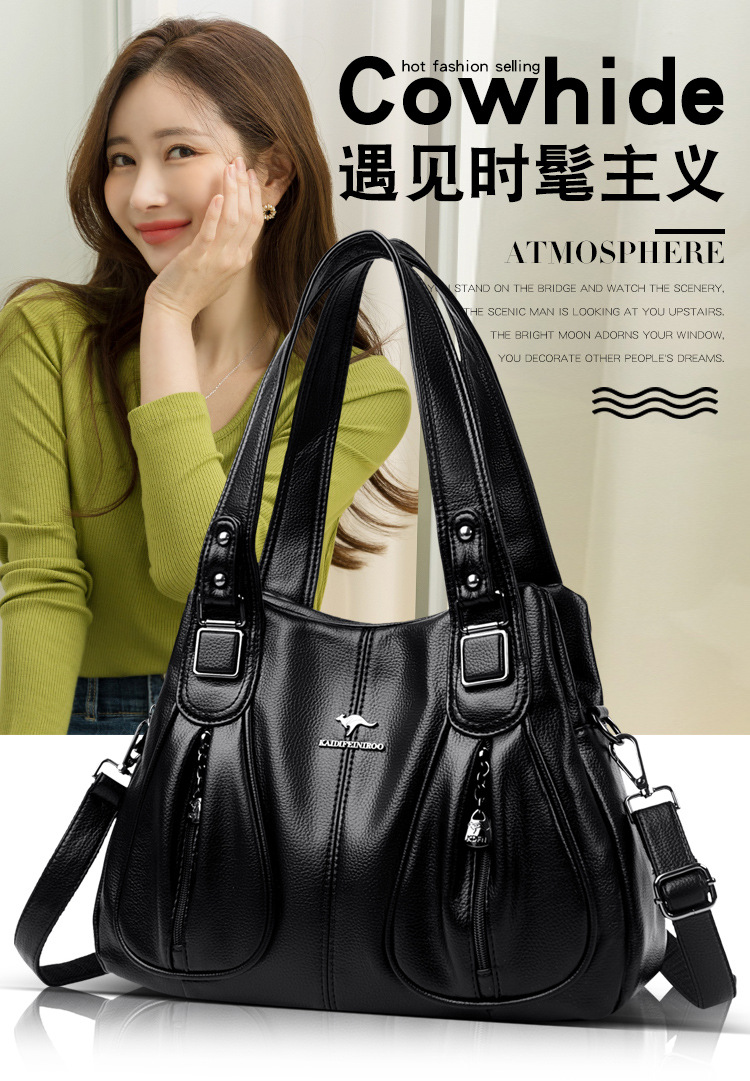 Mô tả Túi xách nữ KAIDIFEINIROO công sở cao cấp phong cách Hàn Quốc KF54 (2208) size 40cm - 4