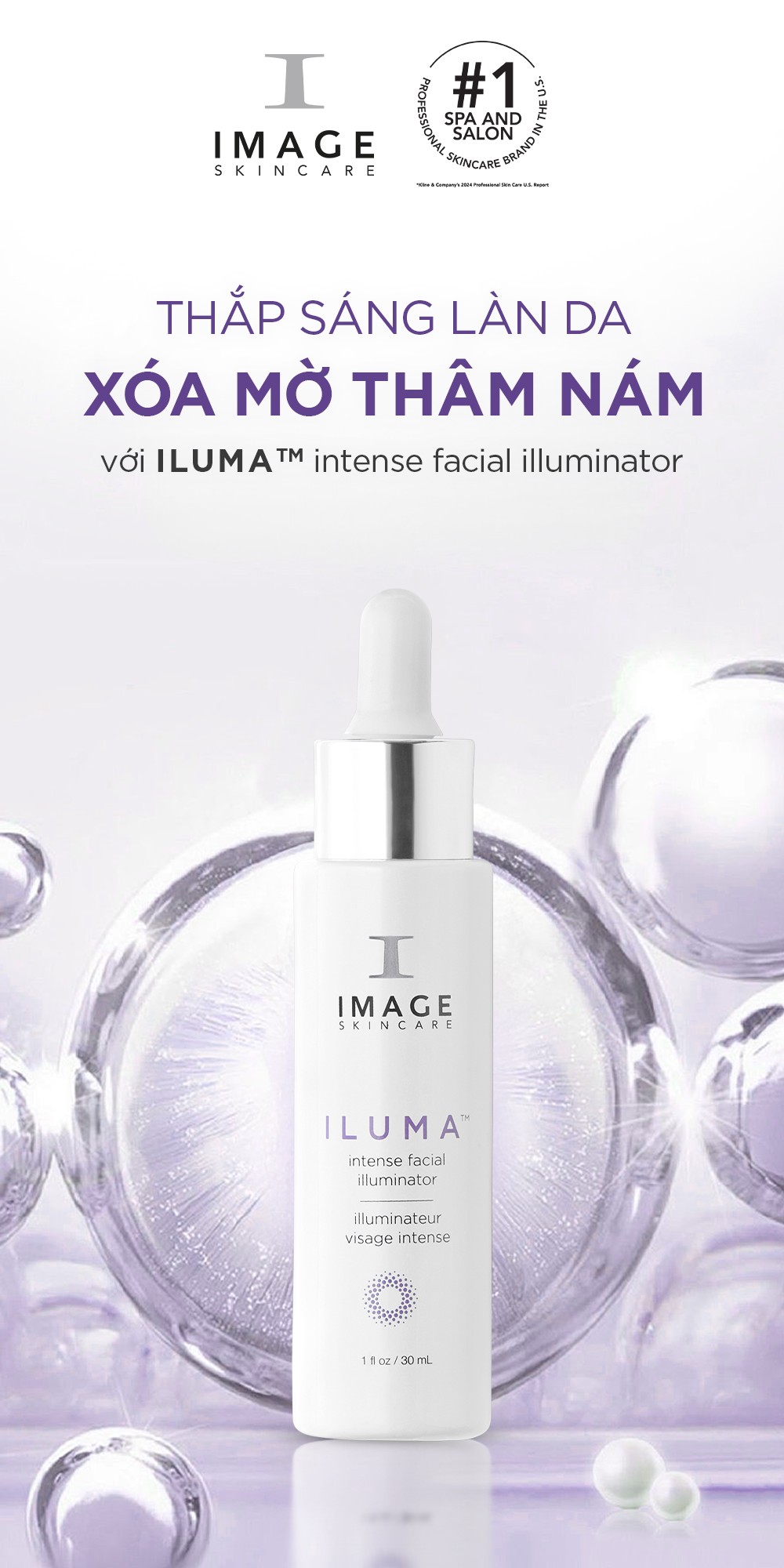 Mô tả Serum mờ nám trắng da Image Skincare Iluma Intense Facial Illuminator 30ml - 1