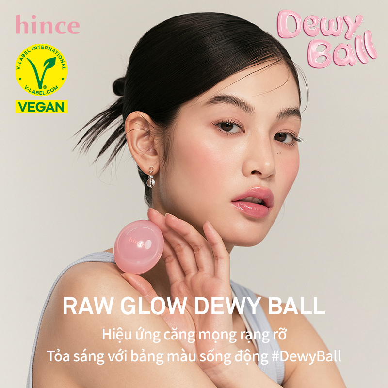 Mô tả Son Dưỡng Môi Dạng Cầu hince Raw Glow Dewy Ball - 2