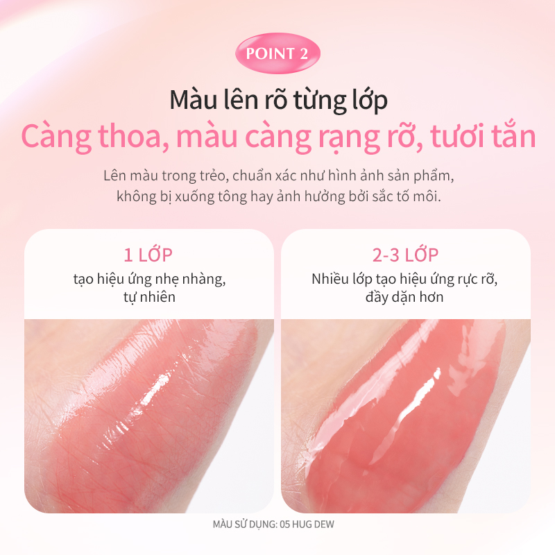 Mô tả Son Dưỡng Môi Dạng Cầu hince Raw Glow Dewy Ball - 6
