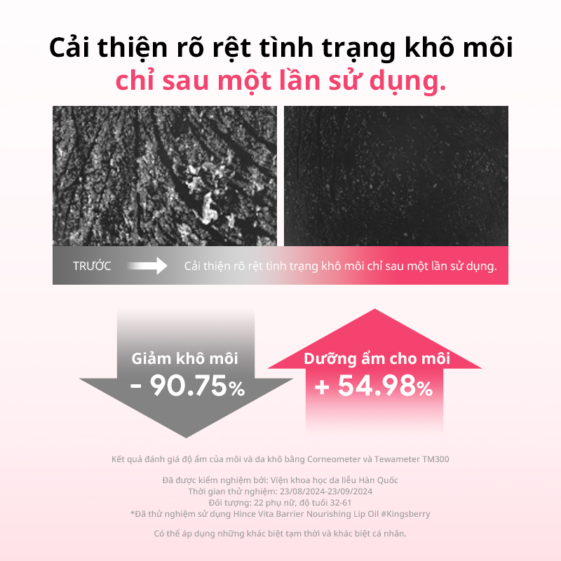 Mô tả Dầu Dưỡng Môi hince Vita Barrier Nourishing Lip Oil - 7