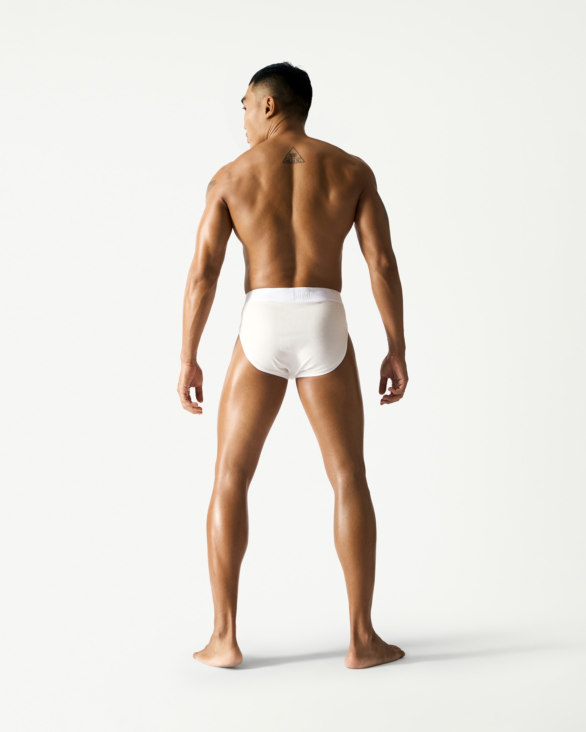Mô tả Quần Lót Nam Organic Cotton Phối Lưng Form Brief - Routine 10S25UND002 - 2