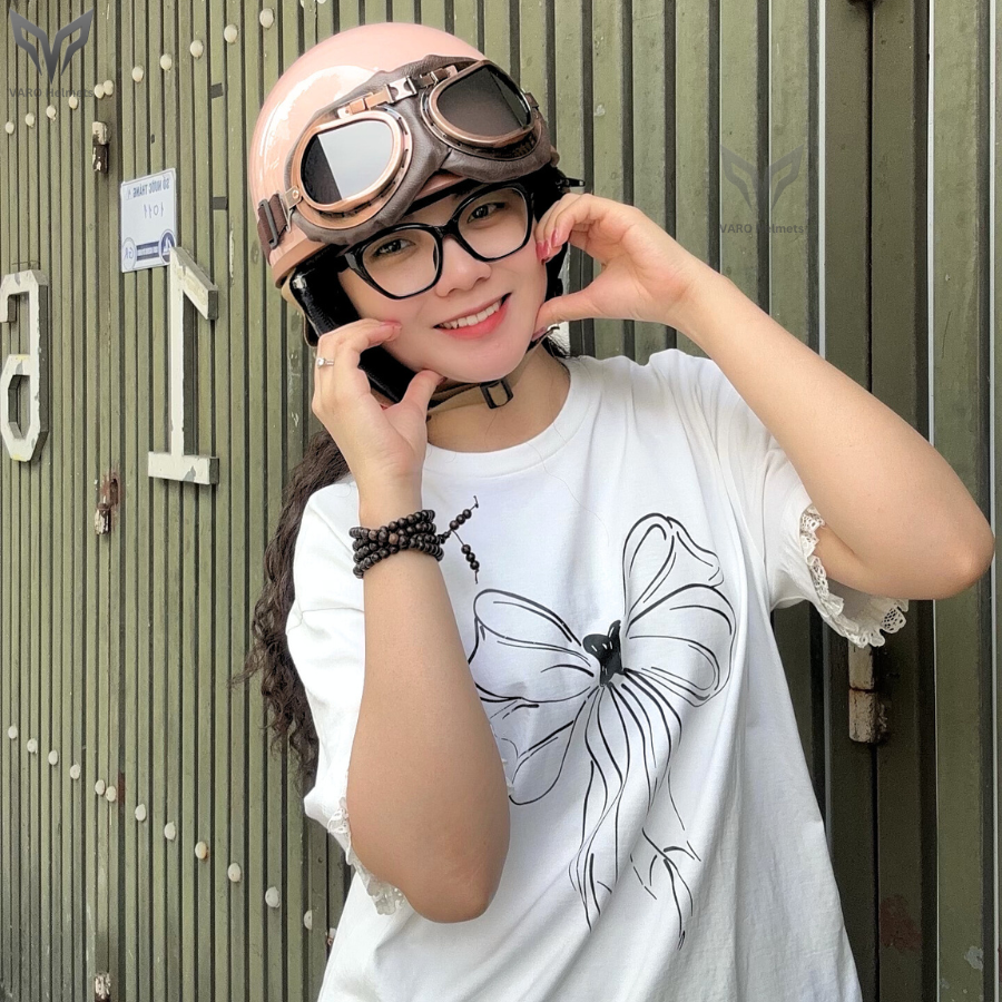Mũ Bảo Hiểm VARO PUG Harley