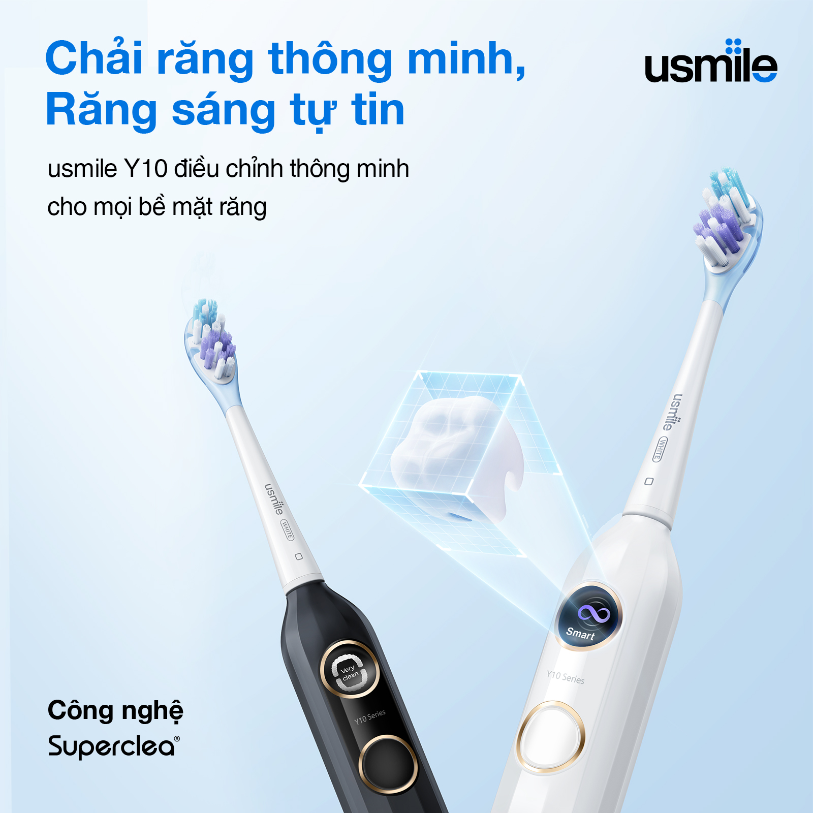 Bàn chải điện usmile Y10
