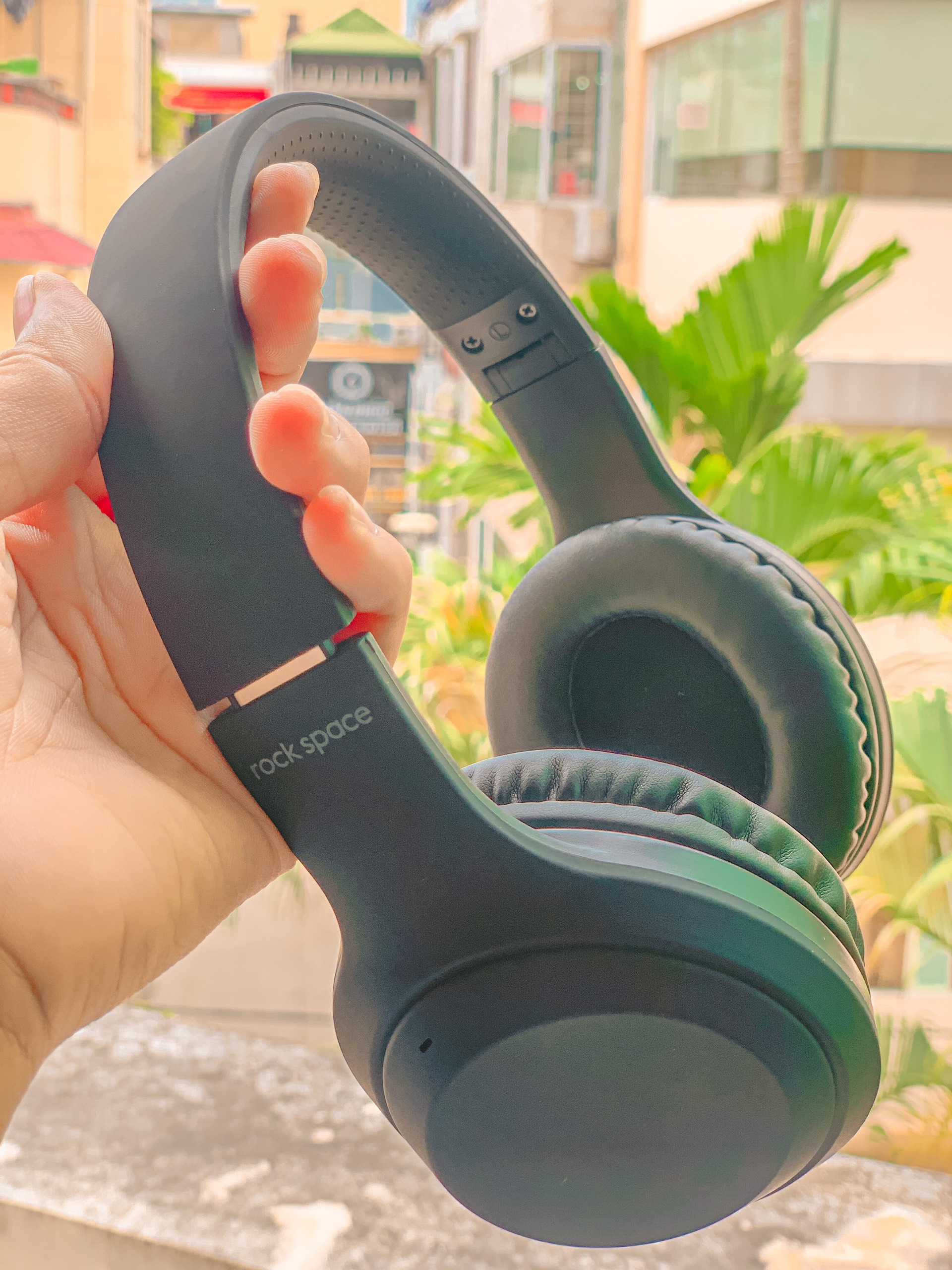 Mô tả Headphone Tai nghe bluetooth chụp tai Rockspace O2 chính hãng có mic nghe nhạc 15h  bảo hành 1 năm - 8