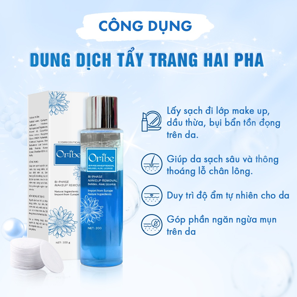 Nước tẩy trang Oribe review