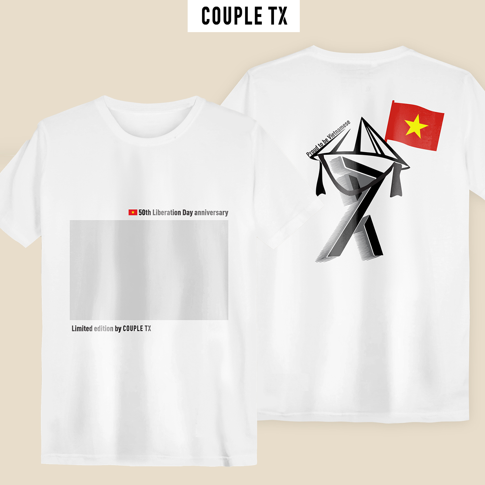 Mô tả Áo Thun Couple TX Tự Hào Việt Nam Limited Edition Form Unisex MTS 1429 - 1