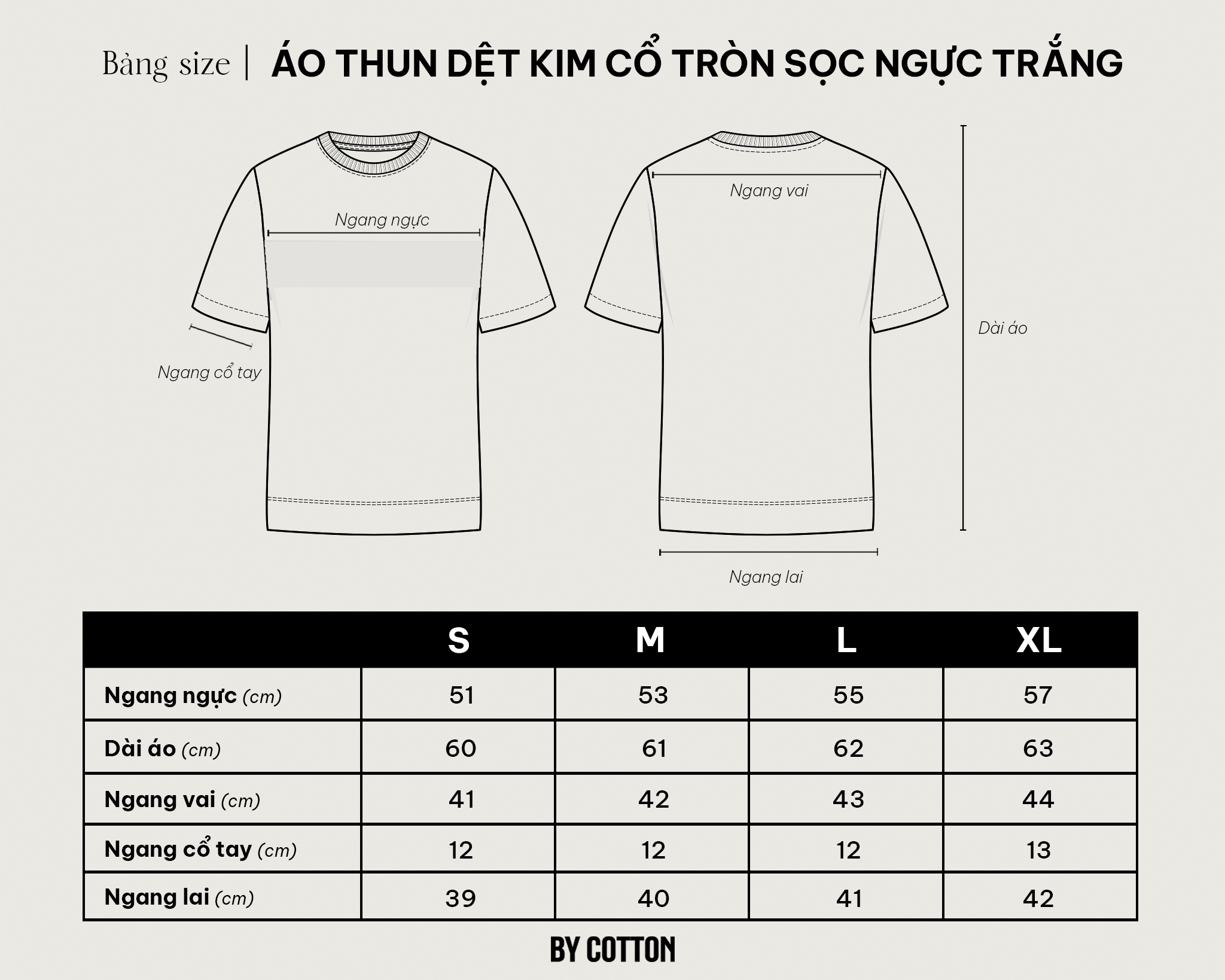 Mô tả Áo Thun Nam By Cotton Cao Cấp Dệt Kim Cổ Tròn - Trắng Phối Túi Xanh Đen - 4