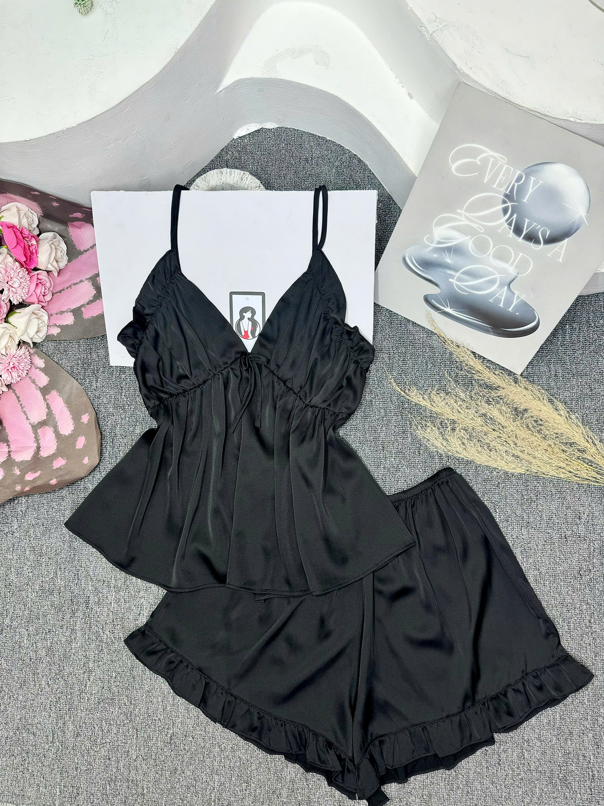 Đồ Ngủ SOJUN Bèo Nơ
