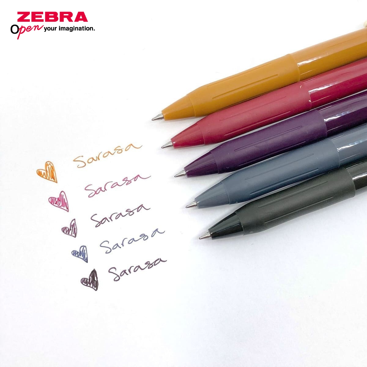 Mô tả Bút Gel Zebra Sarasa Clip Vintage 0.5mm - 10 Màu Cổ Điển, Mực Gốc Nước, Công Nghệ Nhật Bản [Chính Hãng] - 2