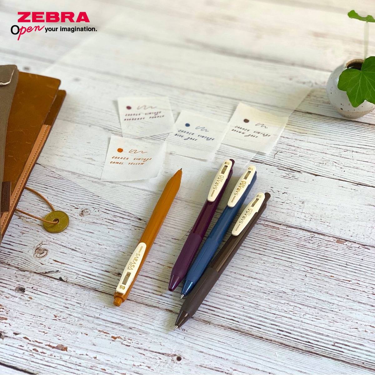 Mô tả Bút Gel Zebra Sarasa Clip Vintage 0.5mm - 10 Màu Cổ Điển, Mực Gốc Nước, Công Nghệ Nhật Bản [Chính Hãng] - 5