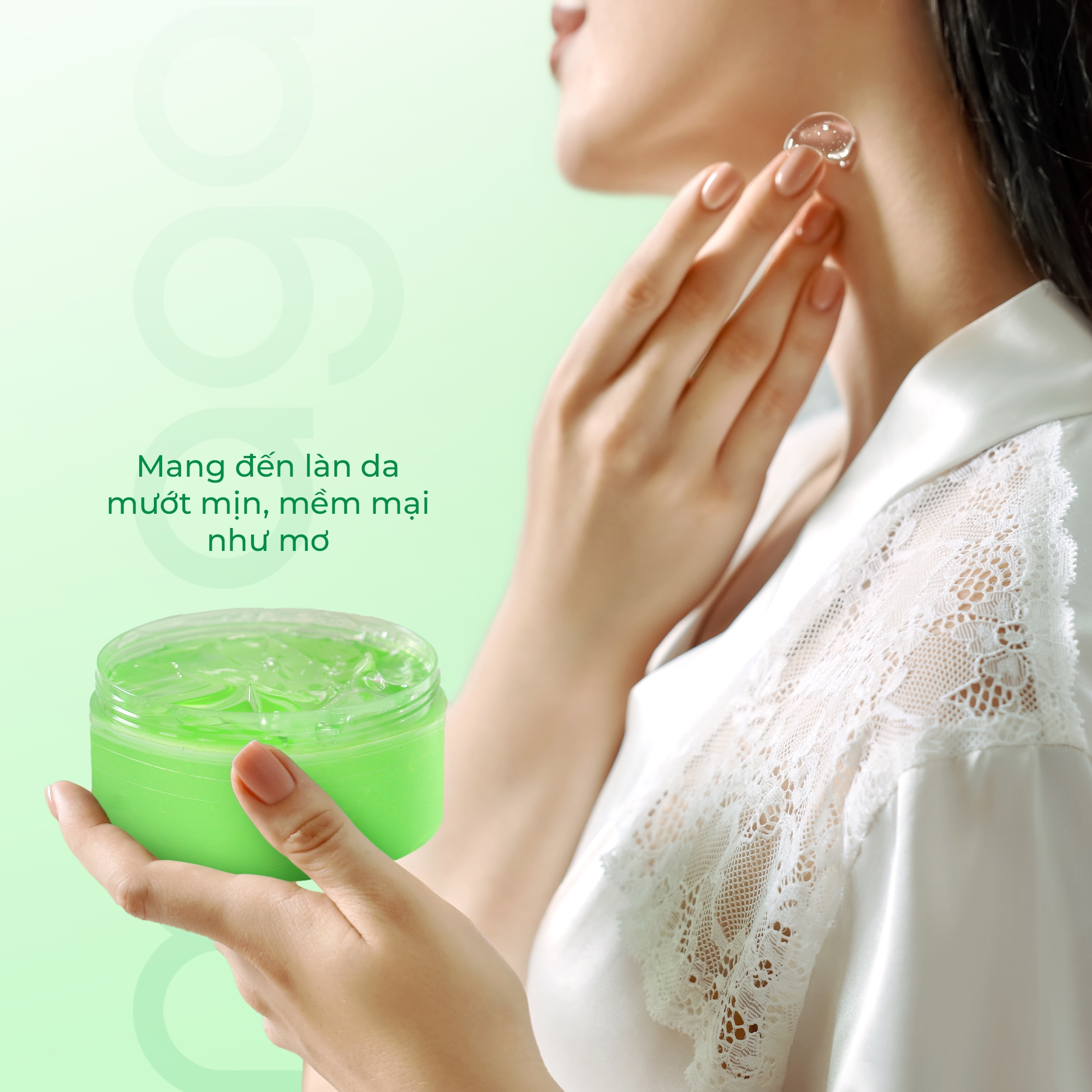 gel nha đam dưỡng da