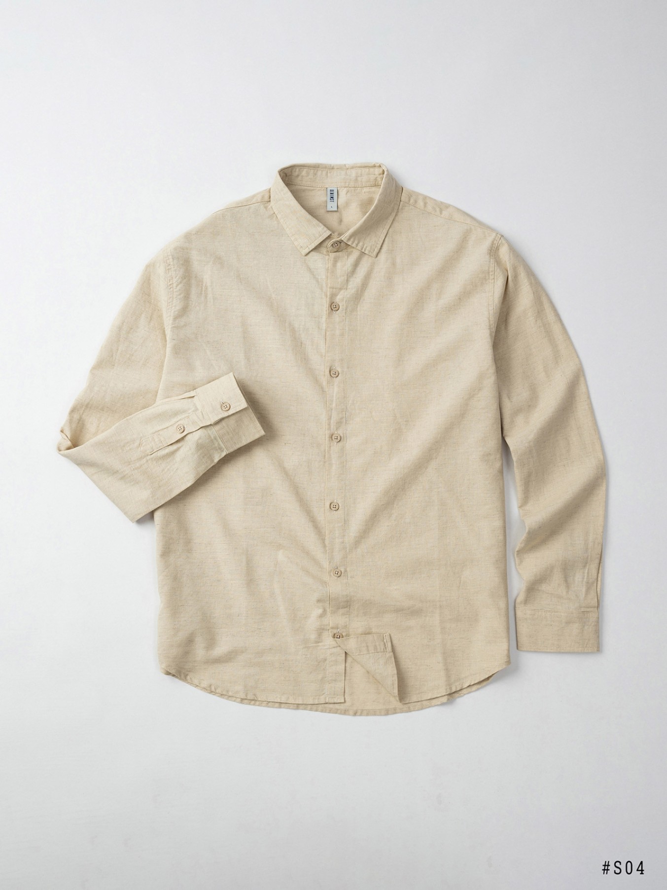 Áo Sơ Mi Nam Trơn DENIMST S04