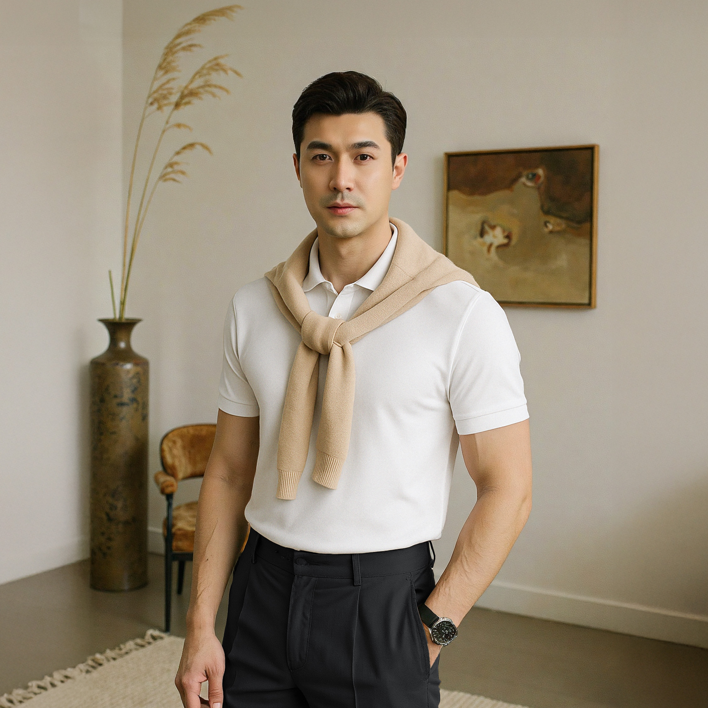 Áo polo nam vải FeelMax