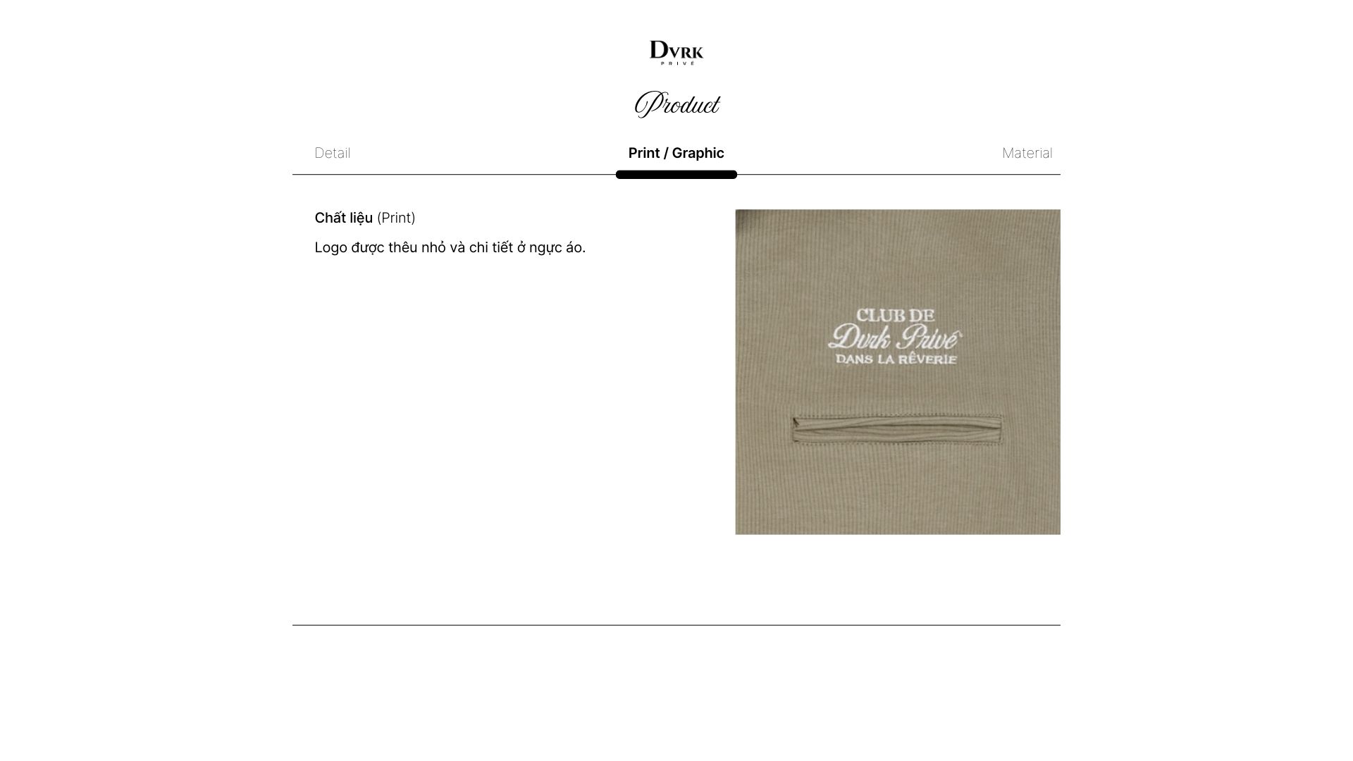 Mô tả DVRK - Áo Khoác Dệt Kim Khóa Kéo Thêu Logo Privé Rêverie Màu Mocha -DVRK-25S - 2