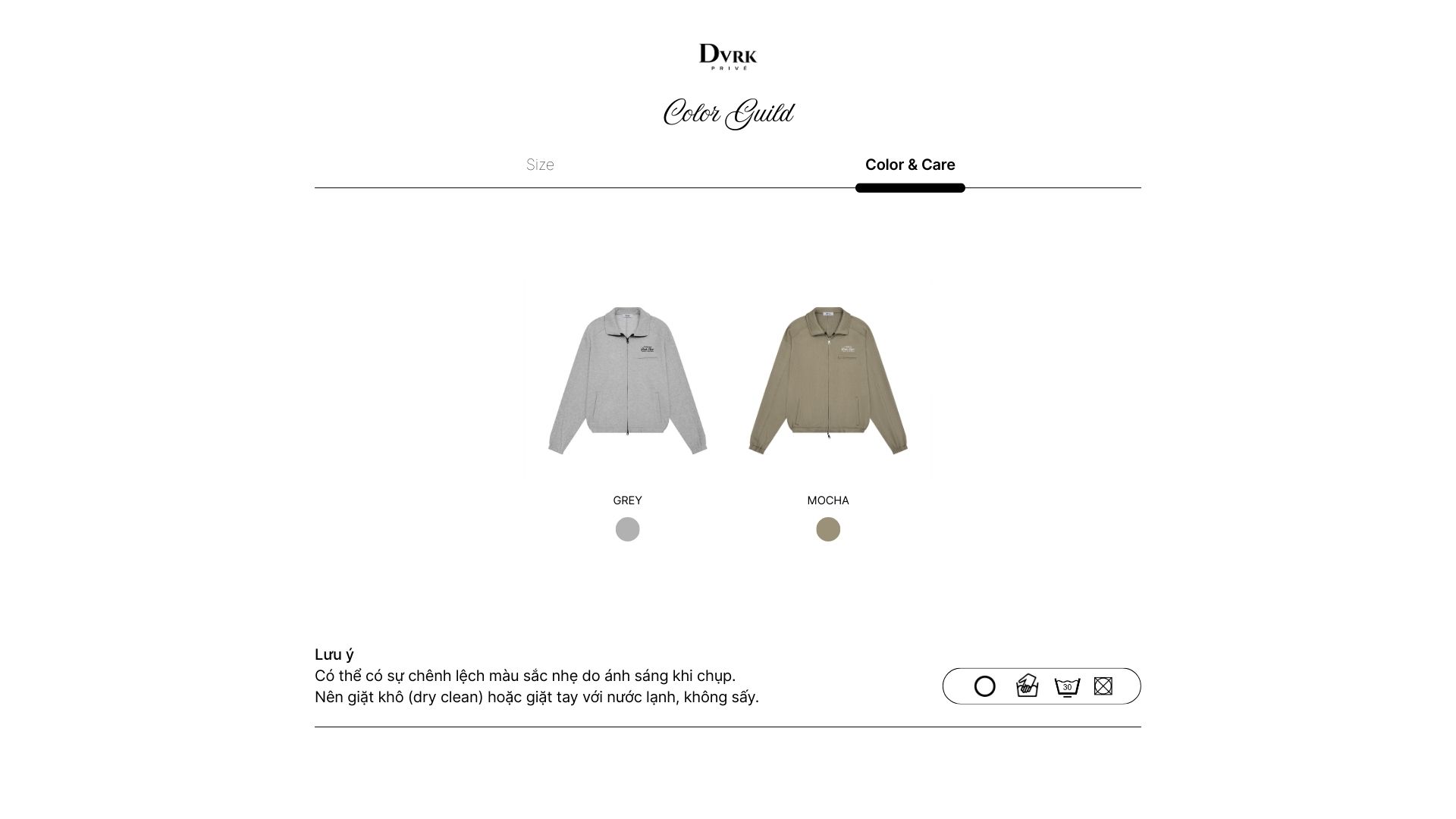 Mô tả DVRK - Áo Khoác Dệt Kim Khóa Kéo Thêu Logo Privé Rêverie Màu Mocha -DVRK-25S - 5