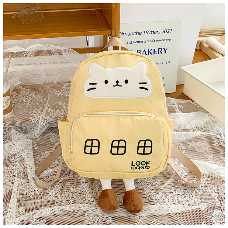 Mô tả Balo trẻ em SUNNY BL03 - Balo hình con mèo dễ thương bé trai, bé gái quai êm, nhẹ, thoáng khí - 4