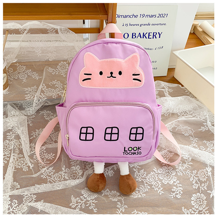 Mô tả Balo trẻ em SUNNY BL03 - Balo hình con mèo dễ thương bé trai, bé gái quai êm, nhẹ, thoáng khí - 5