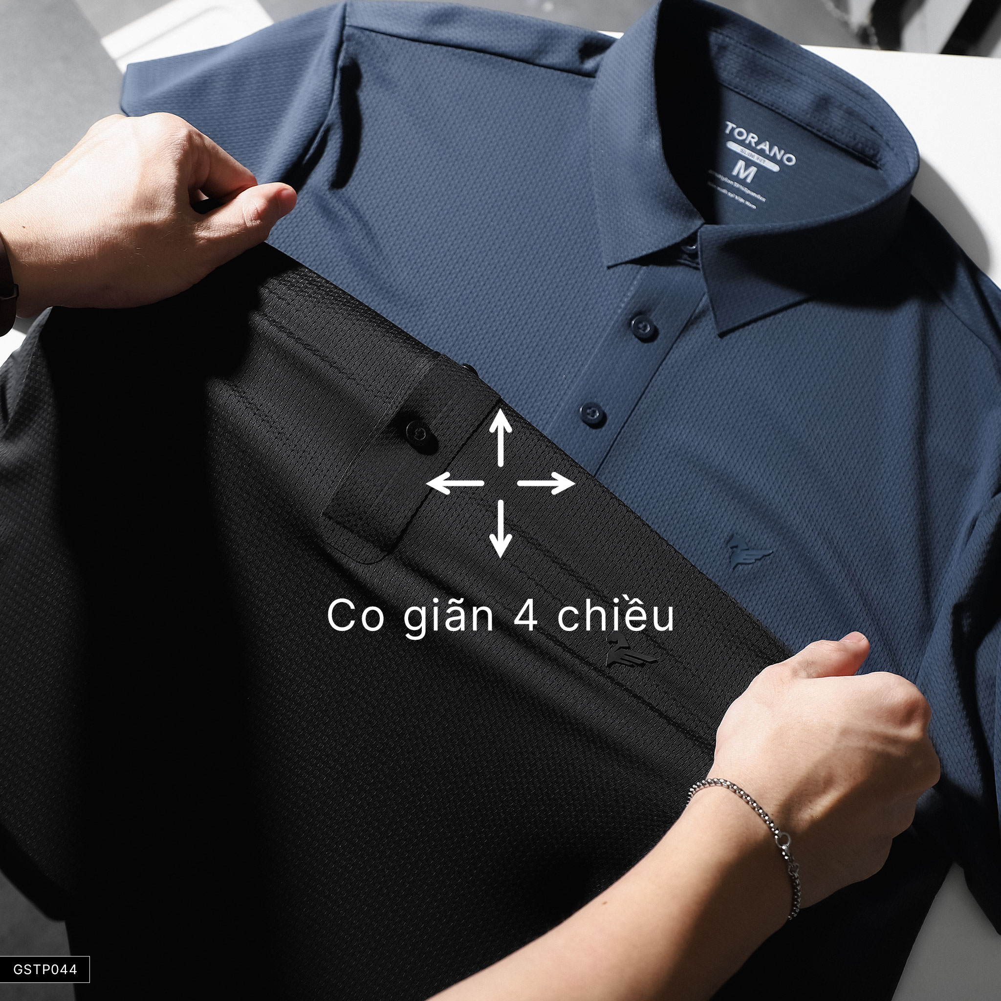 Mô tả Áo polo nam thể thao TORANO SUPREME POLO ngắn tay form chuẩn phong cách nam tính GSTP044 - 3