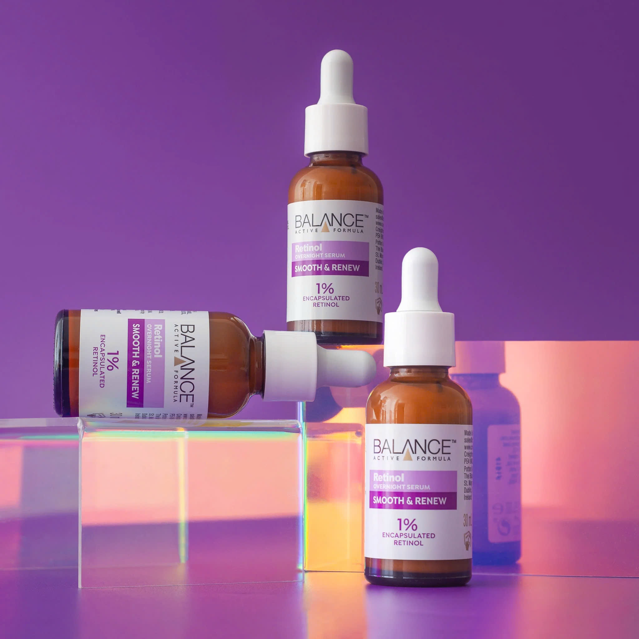 Mô tả Serum giúp cải thiện nếp nhăn và ngăn ngừa lão hóa Balance Active Formula Retinol 1% 30ML - 3