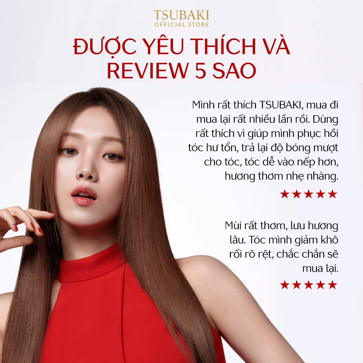 Mô tả Bộ đôi Gội Xả Dưỡng tóc bóng mượt Tsubaki Premium Moist 490mlx2 - 7