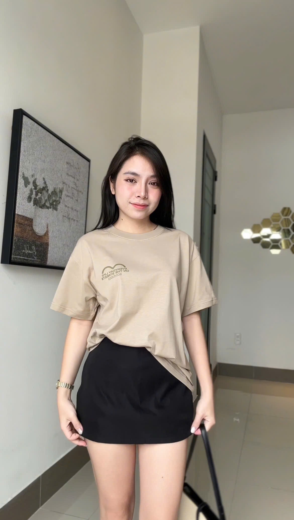 Mô tả Áo Thun BOO Unisex Regular In Graphic Everyday Life On The Streets chất liệu cao cấp, thoáng mát - 6