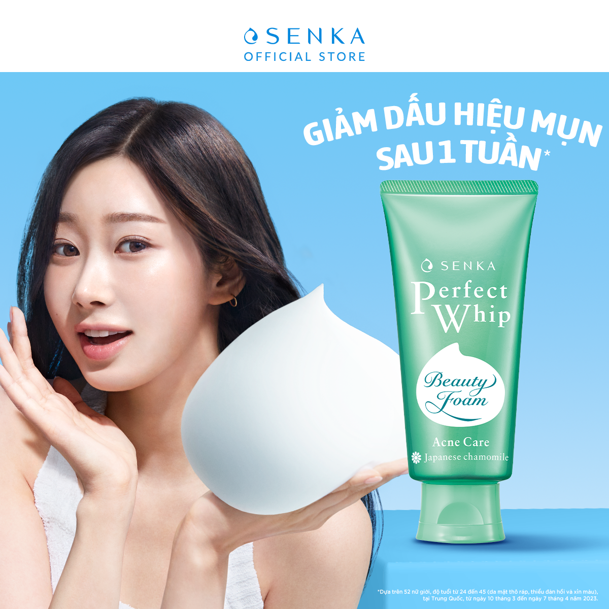 Senka Perfect Whip Acne Care
