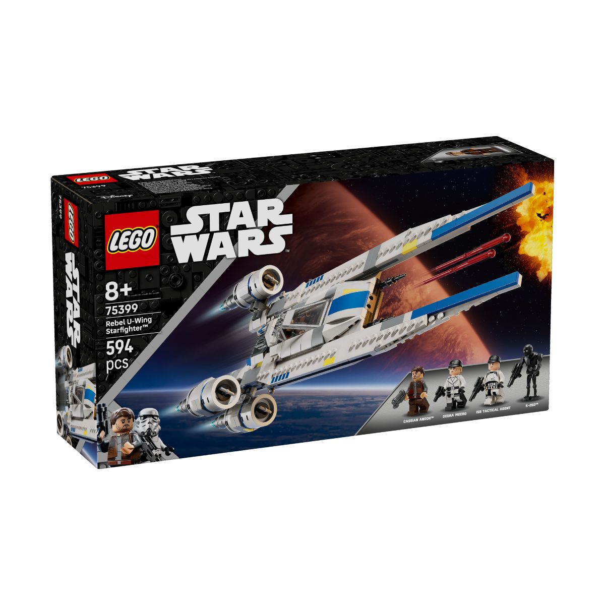 Mô tả LEGO STAR WARS 75399 Đồ Chơi Lắp Ráp Tàu Chiến U-Wing Andor (594 chi tiết) - 1